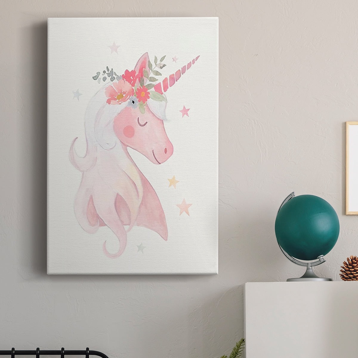 Sweet Unicorn II Premium Gallery Wrapped Canvas - Ready to Hang