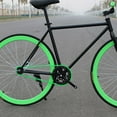 thumbnail image 4 of Single Speed BMX Fixed Gear Bike Steel Chain 1/2" x 1/8" Green, 4 of 8