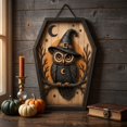 thumbnail image 4 of Dalxymotic Halloween Picture Frame, Wooden Frame Wall Art Decoration, Spooky Seasonal Art Decoration, Fall Decor, Halloween Decorations Indoor Outdoor for Wall, Home, Mantel, Shelf, 4 of 7