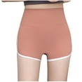 thumbnail image 1 of Clearance & Promo,Yoga Base Shorts, Solid Color, Breathable, Quick-Dry, High-Waisted, for Women, Workout, Exercise, Compression Fit Day-to-Day Wear|Polyester,Pink,Sopatenor, 1 of 6