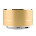 thumbnail image 3 of funtasica Wireless Bluetooth Speaker USB TF Bass Player LED Golden, 3 of 9