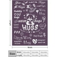 thumbnail image 4 of Warm Hugs Gift Throw Blanket,Warm and Soft Hug Blanket Inspirational Throw Blanket,Sympathy Gift Cancer Chemo Survivor Get Well Caring Gifts for Women After Surgery with Positive Gifts, 4 of 6