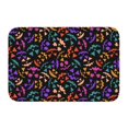 thumbnail image 7 of Cauagu Colorful Pumpkin Faces Print Front Door Mat for Indoor Entrance 16x24 Inche,Absorbent Doormat Washable Carpet for Bathroom/Garage/Kitchen/Entry/Back, 7 of 7