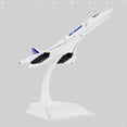 thumbnail image 3 of PRIYAL 1/400 Scale Concorde Airplane Model Prebuilt Diecast Aircraft Miniature Kit Airplane for Air France Metal Model for Adults Collection or Gift, 3 of 7