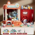 thumbnail image 2 of Doll Machine Kids Coin Operated Game Play Mini Claw Catch Toy Crane Machines Music Doll, 2 of 4