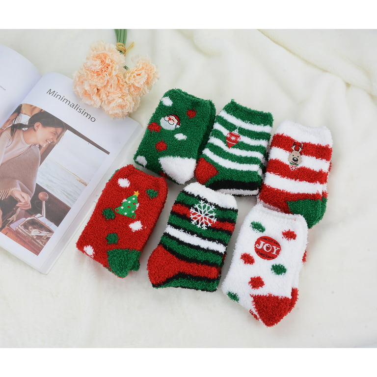  BLBAISH Multiple Pairs Warm Socks Winter Womens Socks Christmas  Gift Sock : Clothing, Shoes & Jewelry