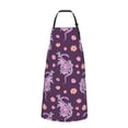 thumbnail image 2 of Lsque Snake And Flower Waterproof Apron Chef Aprons for Men Heavy Duty Chemical Work Apron Extra Long Grilling Aprons with Adjustable Bib Apron, 2 of 9