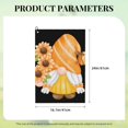 thumbnail image 4 of Pofeuu Sunflower Gnomes 2 Print Premium Golf Towel with Carabiner Clip Absorbent Microfiber Waffle Pattern Golf Towel for Golf Bag Trolly Belt Loop, 4 of 8