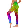 thumbnail image 3 of Leggings geométricos retro de los años 80, pantalones de yoga push up con estampado artístico de Memphis, leggings elásticos elegantes, leggings deportivos para correr con gráficos, 3 of 5