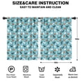 thumbnail image 2 of Blackout Kids Curtains,Halloween Ghosts and Bats Pattern Childrens Insulated Curtains Set Of 2,Bedroom Essentials,Toddler Room Decor 42"x54", 2 of 5