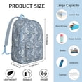 thumbnail image 5 of Paisley Pattern Backpack for School,Cute School Bag,Schoolbag with Adjustable Shoulder Straps & Padded Back,15.7"x11.8"x5.5", 5 of 5