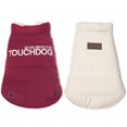 thumbnail image 1 of Touchdog JKTD9PKXL Manteau pour Animaux Réversible Isolé - Très Grand - Rose et Blanc, 1 of 5