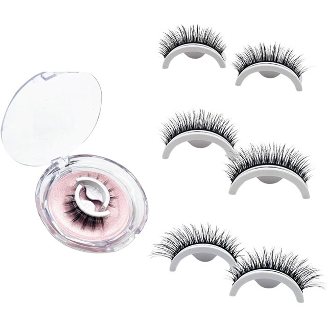 HAHDAXIA Cils Magnétiques Bellaire, Cils Magnétiques Bellaire, Faux Cils Réutilisables, Cils Beauté Bellaire, Look Naturel Cils Magnétiques Sans Colle, Faciles à Porter (A)