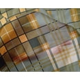 thumbnail image 4 of oneOone Silk Tabby Fabric Tartan Check Printed Fabric 1 Yard 42 Inch Wide, 4 of 4