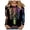 Green, variant on Women's Graphic Print Tee, Crew Neck 3/4 Sleeve Top, Fall Shirt for Halloween Casual Wear