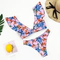 thumbnail image 2 of Traje de baño HUOGUO, bikini sexy con estampado dividido de encaje a la moda para mujer, 2 of 2