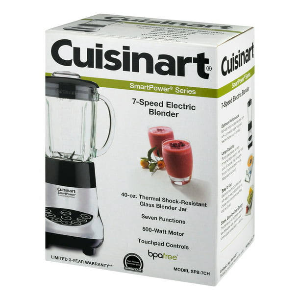 Cuisinart Power 7 Speed Black (SPB-7CH) - Walmart.com