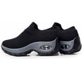 thumbnail image 3 of Women's shoes, Comfortable Walking Shoes, Fashion Platform Sneakers with foot arch pad, Casual Shoes for Work, 3 of 8