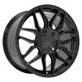 thumbnail image 4 of Llanta OE y ruedas CV03C Corvette C8 Z06, 19 x 10, color negro brillante, 4 of 6