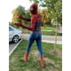 thumbnail image 3 of Halloween adultos niños clásico Spiderman superhéroe juego de rol disfraz Zentai traje hombres niños mono de fiesta, 3 of 5