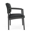 thumbnail image 4 of Chaise d'Invité Surdimensionnée en Acier Lenox / Acier Charbon / Gris Foncé, 4 of 5