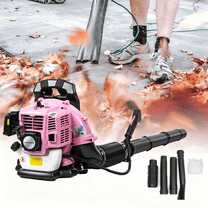 Gas Powered Backpack Leaf Blower, Commercial Heavy Duty 52CC 2-Stroke Engine, 200 MPH 550 CFM for Professional Yard Care, Large Properties & Lawn Maintenance