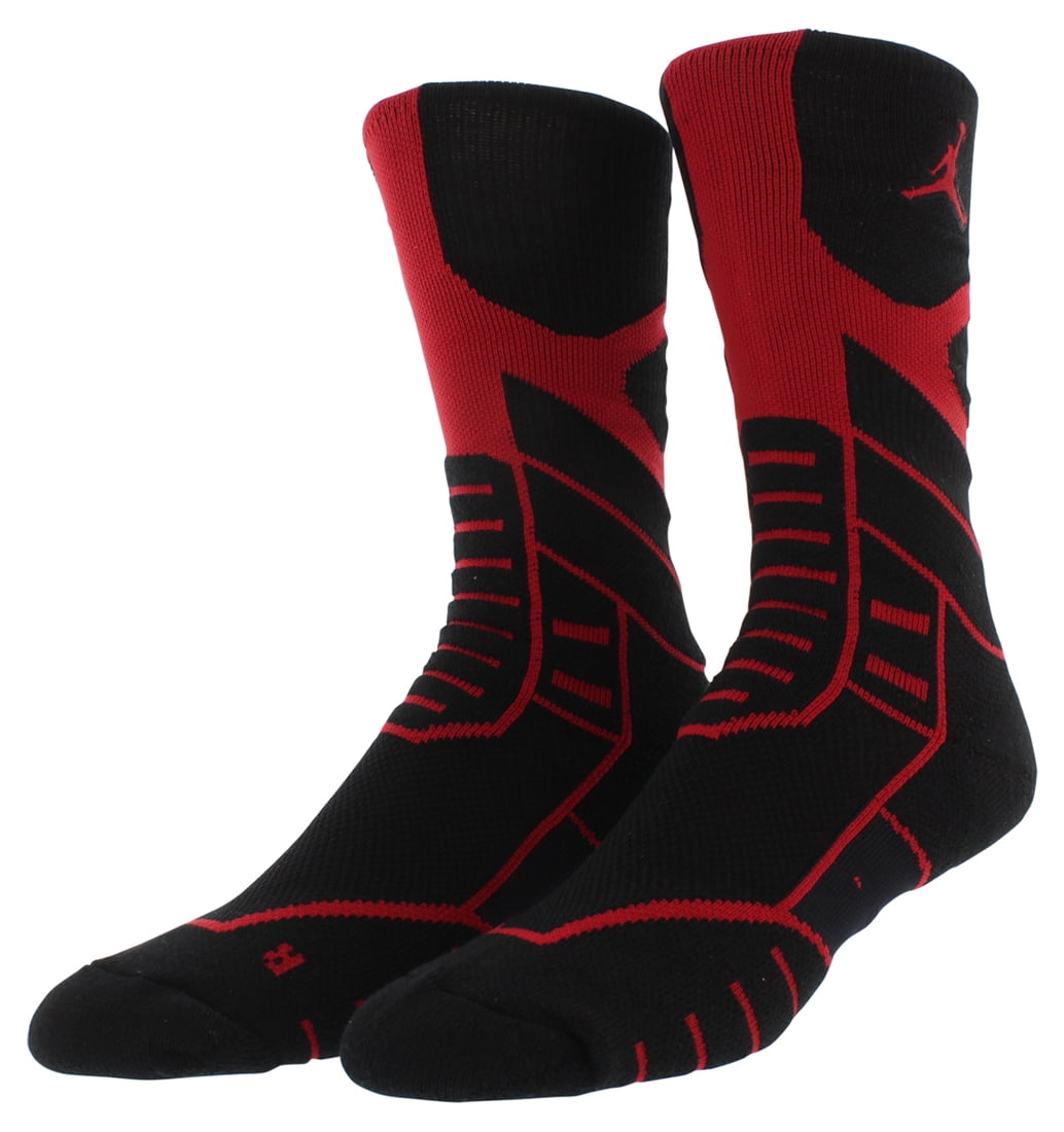 Jordan Jordan Mens Jumpman Flight Crew Socks Black