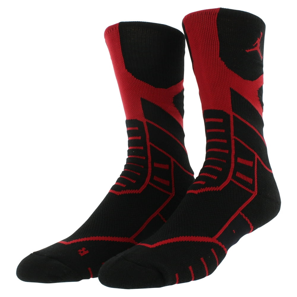 Jordan Jordan Mens Jumpman Flight Crew Socks Black