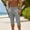#378-Gray, variant on Ceisia Men's Cotton Linen Cropped Pants Button Zip Fly Drawstring Elastic Waist Casual Trousers Coffee XXL Gifts for Father
