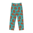 thumbnail image 2 of Vsdgher Fun Octopus Print Mens Pajama Pants Sleep & Lounge Pants, PJ Bottoms With elastic waistb and Pockets, 2 of 5