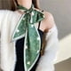 thumbnail image 5 of Bolso de mano con asa para la cabeza, banda para el pelo, cuello, cinta de seda, bufanda para decoración de mujeres y niñas, 5 of 5