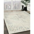 thumbnail image 3 of Ahgly Company Machine Washable Indoor Rectangle Traditional White Gold Area Rugs, 8' x 12', 3 of 7
