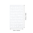 thumbnail image 3 of 24 Sheets English Letters Hollow Painting Templates Hand Graffiti Templates, 3 of 7