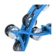 thumbnail image 3 of Pandereta de mano en forma de pez Yashi campana de metal ABS azul, 3 of 5
