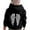 Swt 1# Black, variant on WAYUTE Girls Sweatshirt Casual Hooded Sweatshirt with Angel Print Fashion and Versatile Solid Color Pullover for Fall Winter