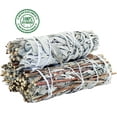 thumbnail image 3 of 3 Pack Mixed White Sage and Royal Sage Smudge Sticks | Grown in California Smudge Bundles with Herbs Smudge Guide Included, 3 of 4