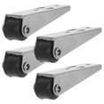 thumbnail image 3 of 4 Pcs Pièces de Portes de Garage Rail de Porte d'Armoire Coulissante Rouleaux de Porte Coulissante Guide de Sol de Porte Coulissante de Placard Coulissant, 3 of 9