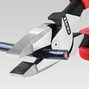 KNIPEX Tools 09 12 240 9.5-Inch Ultra-High Leverage Linemans Pliers with Fish Tape Puller and Crimper