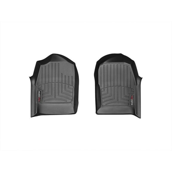 WeatherTech Custom Fit FloorLiners compatible with Chevrolet LUV D-MAX (Export) - 1st Row (Driver & Passenger), Black