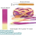 thumbnail image 2 of Knitting Yarn Fabric Cloth T-Shirt Yarn Carpet Yarn,120 Yards Versatile Fabric, T-Shirt, Carpet Yarn for DIY Crafts & Home Décor - Ideal for Crocheting, Weaving, Rug Making, 2 of 7