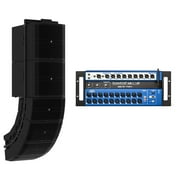 4) Mackie DRM12A-P 12" 2000w PA Speaker+2) Subwoofer Array System+Digital Mixer