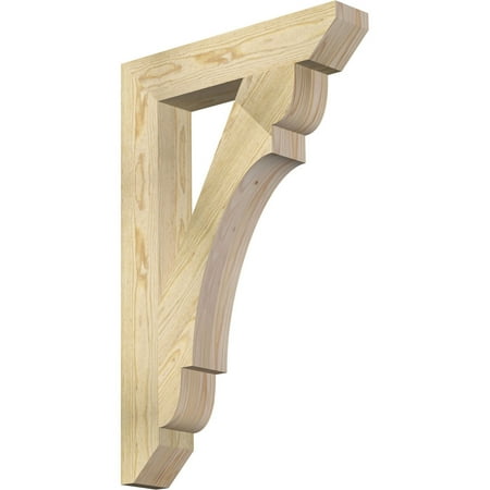 

Ekena Millwork 4 W x 22 D x 34 H Olympic Slat Rough Sawn Bracket Douglas Fir