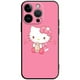 thumbnail image 3 of Funda de teléfono para iPhone 11, 14, 12, 13 Pro Max, 7, 8, XR, X, XS, 6, 6S Plus, MINI Capa de silicona, Hello Kitty, Color rosa, estilo, 3 of 5