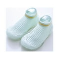 thumbnail image 2 of Siilsaa Kids Shoes Mesh Breathable Lightweight Walking Sock Shoes Kids Running Athletic Tennis Non-Slip Daily Shoes Sandals Sky Blue,6.5, 2 of 5