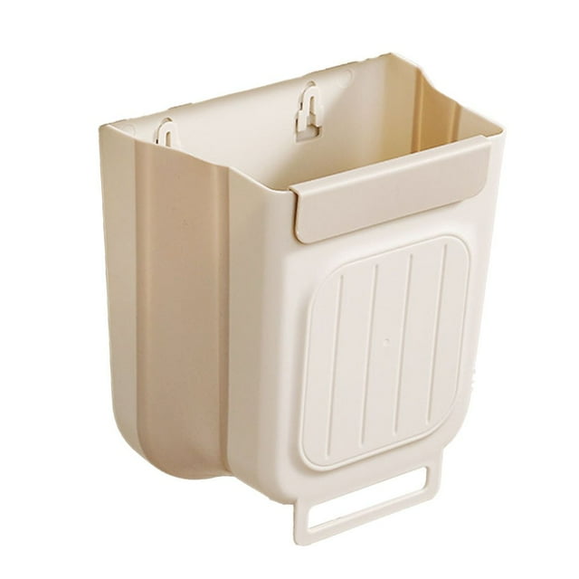 Bote de basura plegable de cocina montado en la pared hogar cocina armario de residuos