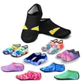 thumbnail image 2 of Men Women Kids Water Sport Beach Swimming Socks Thin Multi Prints Anti Slip Fitness Yoga Dance Swim Surf Diving Underwater Shoes He Qiyong unisex, 2 of 2