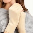 thumbnail image 4 of Guantes de medio dedo Tejido suave y cálido Resistente al frío, al viento, cálidos y con dedos semiflexibles para escribir 1055, 4 of 5