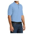 thumbnail image 4 of Mafoose Mens Short Sleeve Core Blend Male Pique Polo Shirt Light Blue XL, 4 of 6