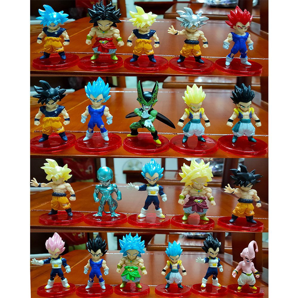 32 Pcs/Lot Anime Dragon Ball Z Cards Goku Vegeta Frieza Majin Buu Broli  Piccolo Action Figures Trading Collection Kid Gift Toy - AliExpress
