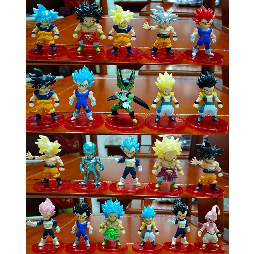 32 Pcs/Lot Anime Dragon Ball Z Cards Goku Vegeta Frieza Majin Buu Broli  Piccolo Action Figures Trading Collection Kid Gift Toy - AliExpress